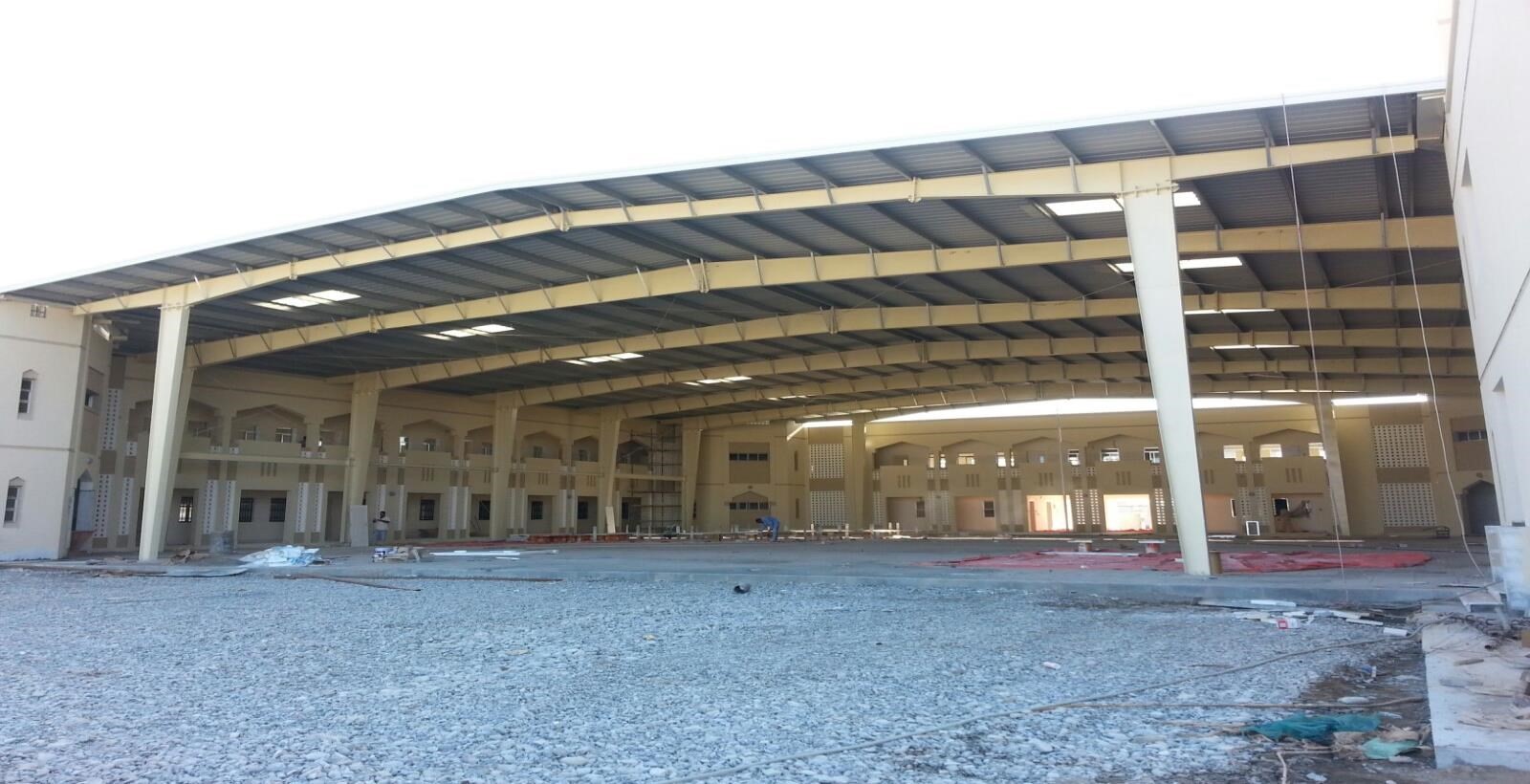 Ministry Of Education School Courtyard | Excellent Steel Oman