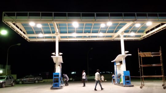 omanoil filling station | Excellent Steel Oman